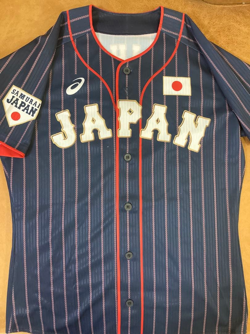 【美品】栗原陵矢 侍ジャパン ユニフォーム S ソフトバンクホークス WBC