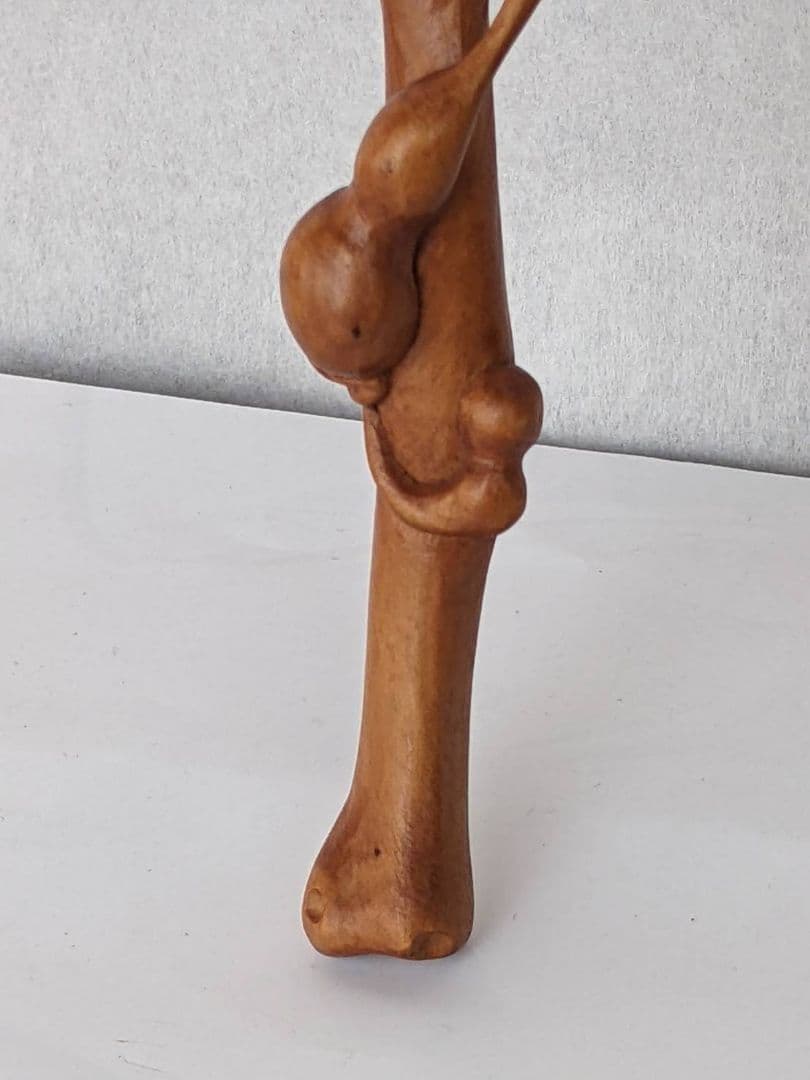 根付　49　霊芝　黄陽根　骨董品