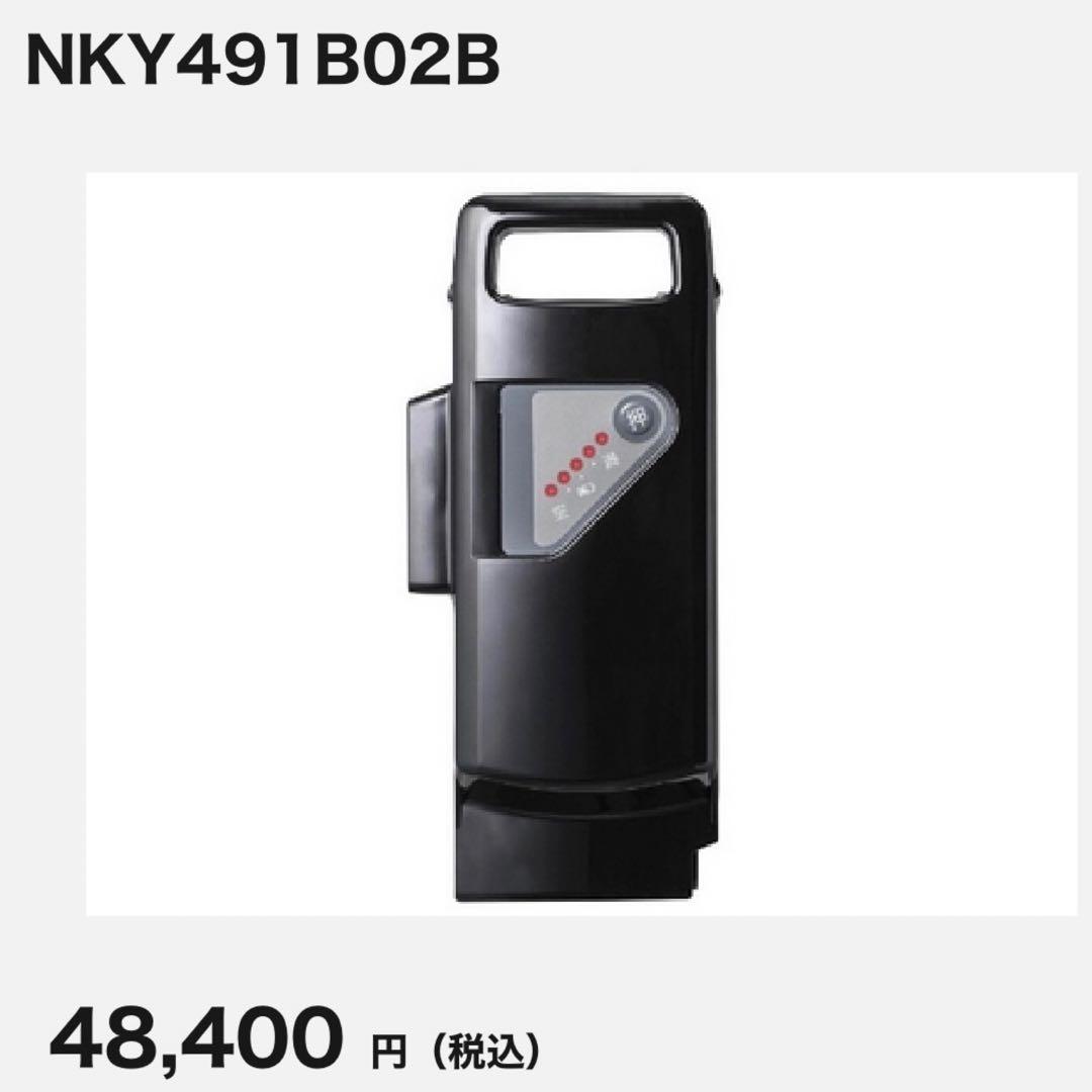 新品！未使用！！Panasonicリチウムイオンバッテリー NKY491B02B