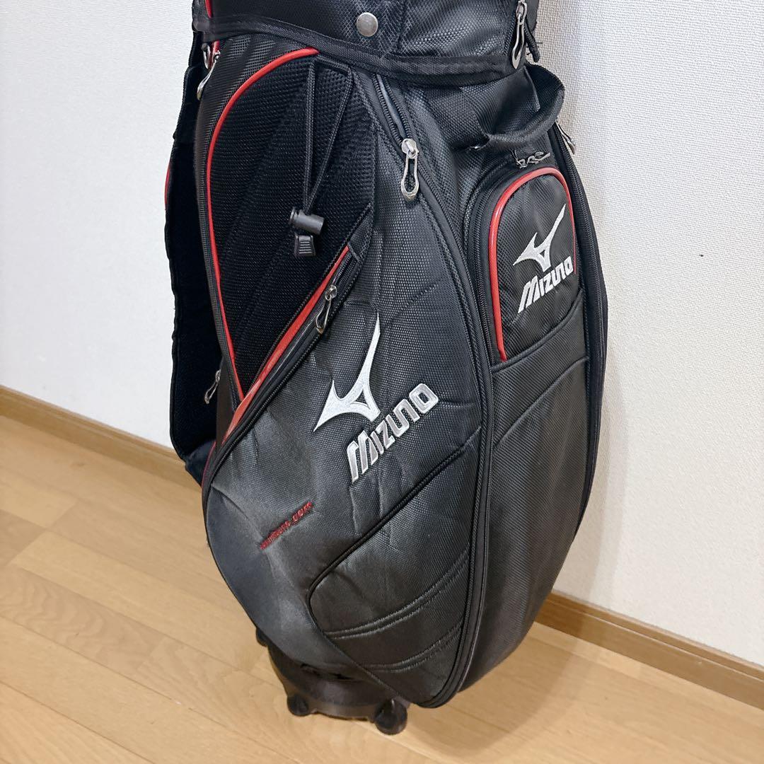 K469 MIZUNO ブラック キャディバッグ