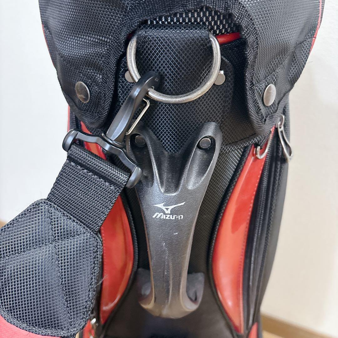 K469 MIZUNO ブラック キャディバッグ