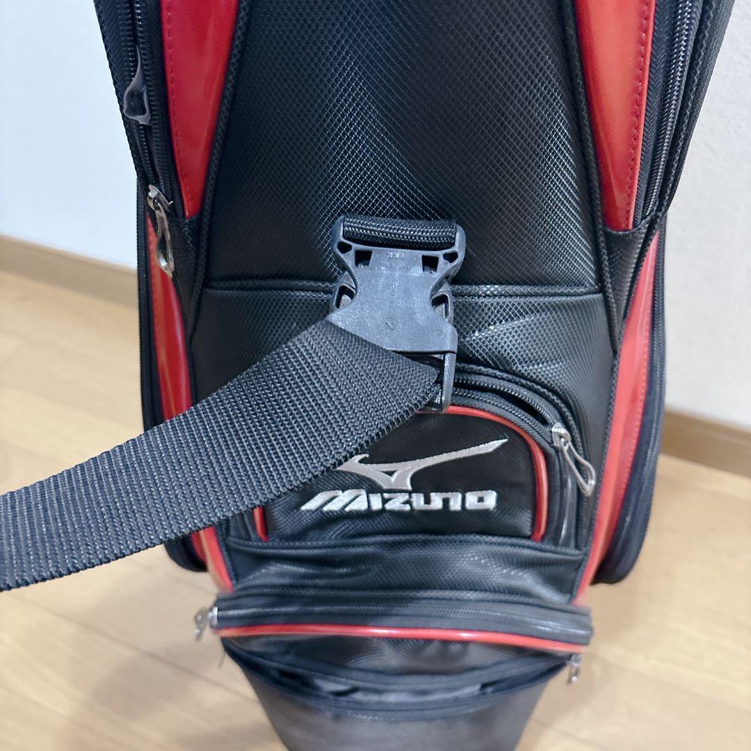 K469 MIZUNO ブラック キャディバッグ