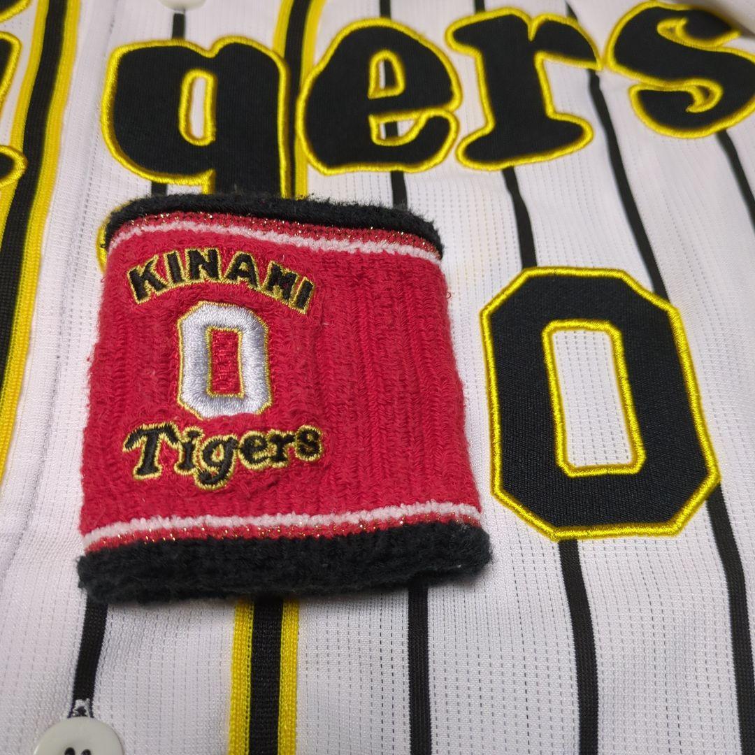 阪神タイガースユニフォーム KINAMI 0　　　　　　リストバンド付