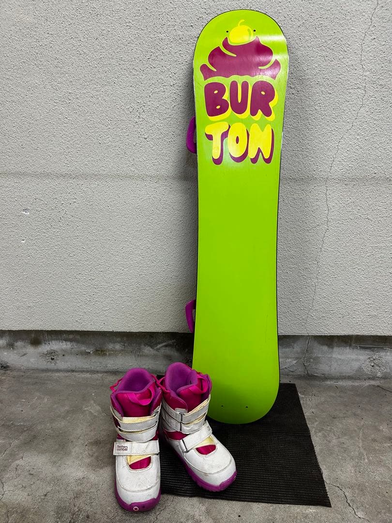 セット Burton キッズ Chicklet 110 21cm スノーボード