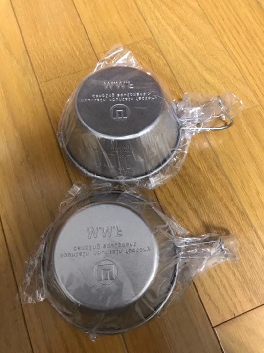 【新品・未使用】 mmf シェラカップ old加工　2個セット