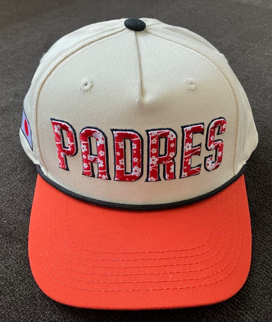 （未使用）非売品 パドレスCAP 日本ヘリテージ記念試合 25年6月 限定品