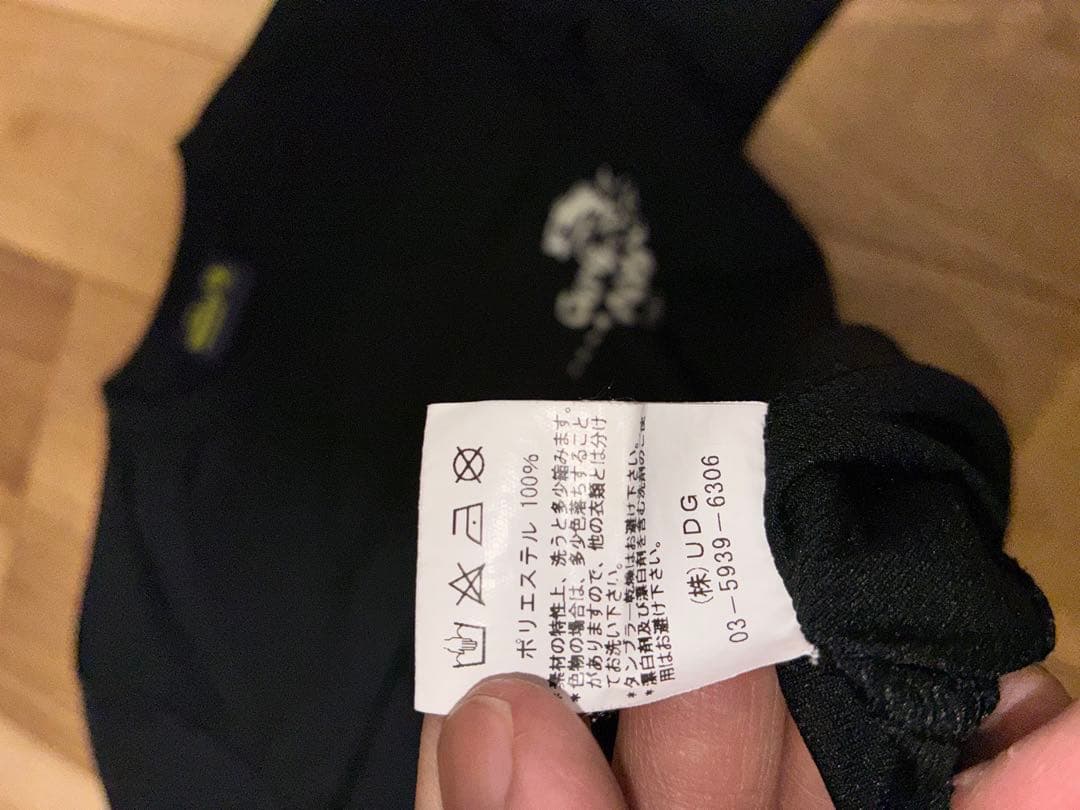 ゲ*ー様 ゲーリーヤマモト　ドライTシャツ　ブラック　バス釣り　フィッシングウェ