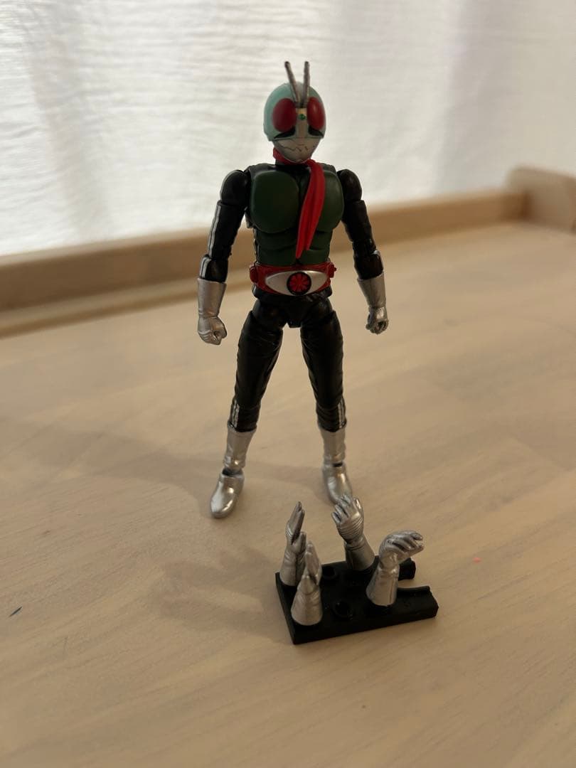 掌動駆　仮面ライダー shodo-x サイクロン号　新一号　セット