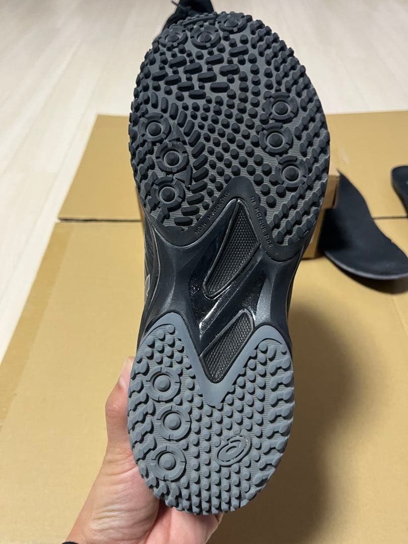ASICS PRESTIGE NEO OC 25.0cm ブラック/ブルー