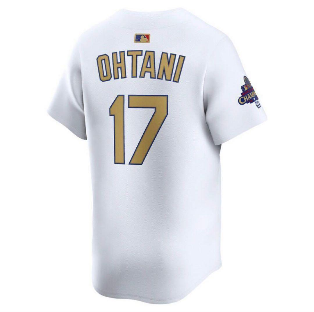 NIKEドジャース 大谷翔平 ワールドシリーズ優勝記念 ゴールドユニフォーム