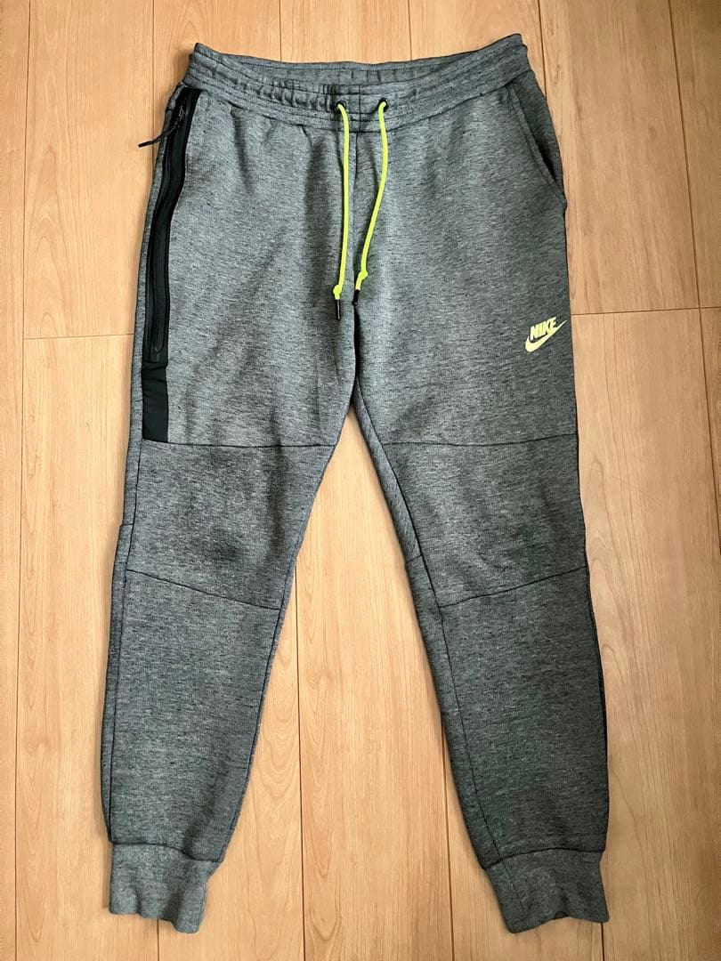 廃盤 NIKE テックフリース セットアップ パーカー パンツ ボルト Neon
