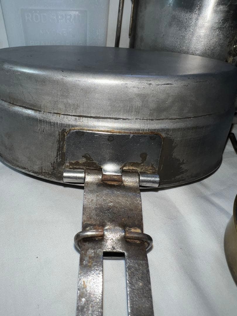 【希少】スウェーデン軍　ステンレス　メスキット飯盒