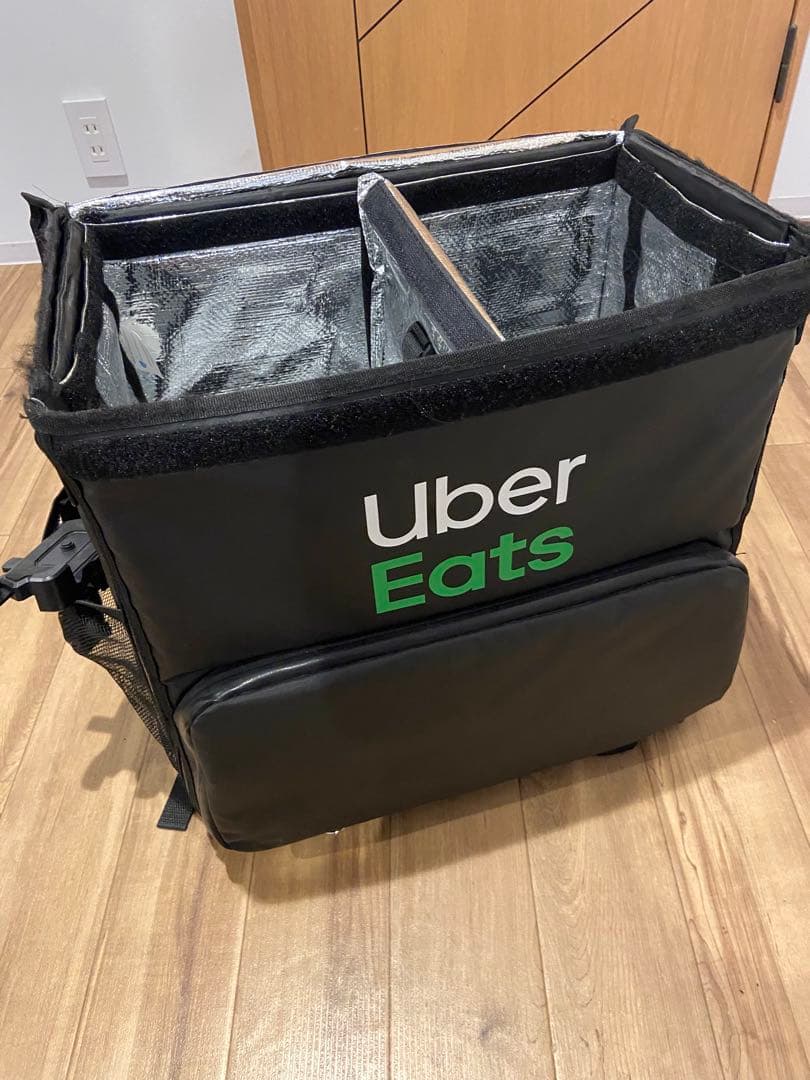 Uber Eats配達用バッグ 入れ スマホホルダー バッテリーホルダー付