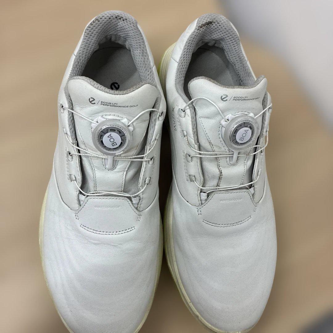 ecco Golf　LT1 BOA　ゴルフシューズ　ホワイトライム　42
