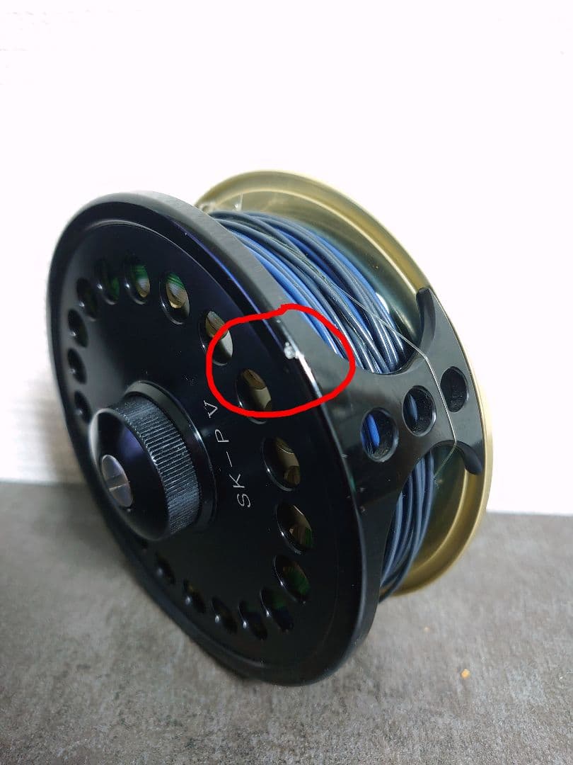 AMPEX SK-P V フライリール 専用ケース付き