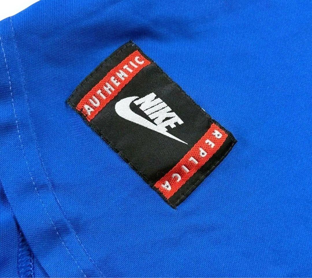 96年 NIKE ナイキ サッカー イタリア代表 ホーム 長袖 ユニフォーム M
