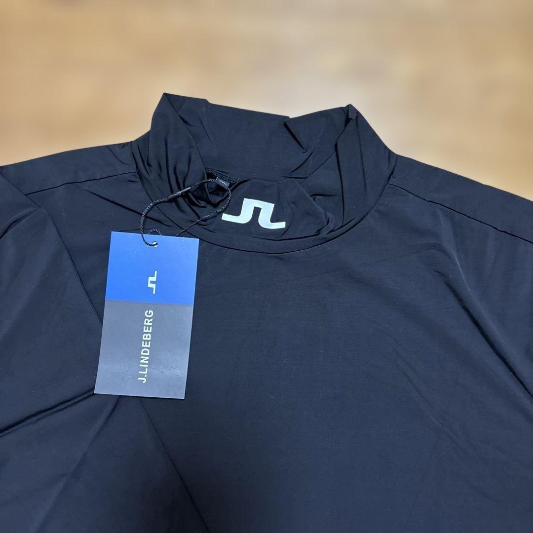 ☆新品☆J.LINDEBERG ジェイリンドバーグブラックハイネックシャツXXL