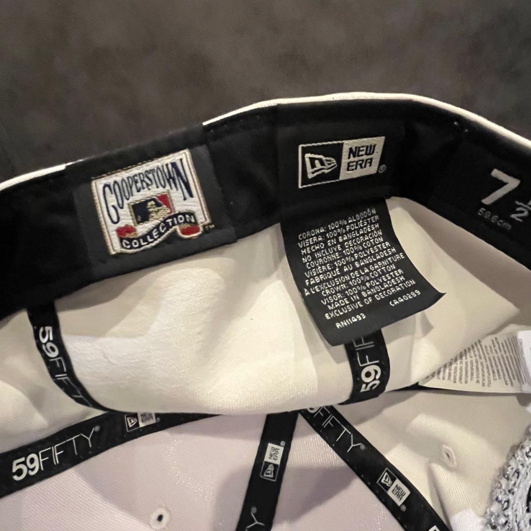 【未使用】New Era ニューエラ 7 1/2 シカゴカブス　キャップ クマ