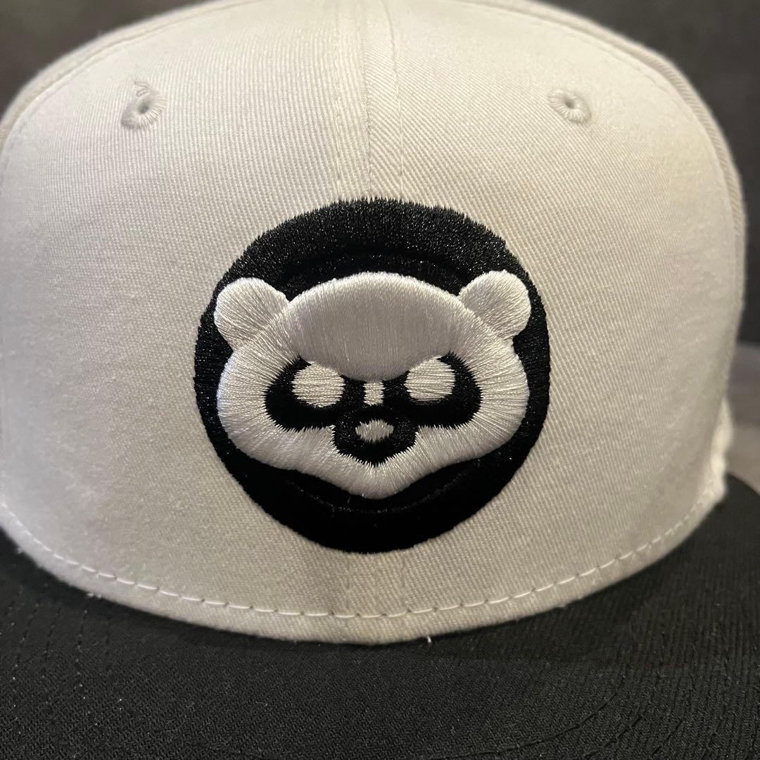 【未使用】New Era ニューエラ 7 1/2 シカゴカブス　キャップ クマ