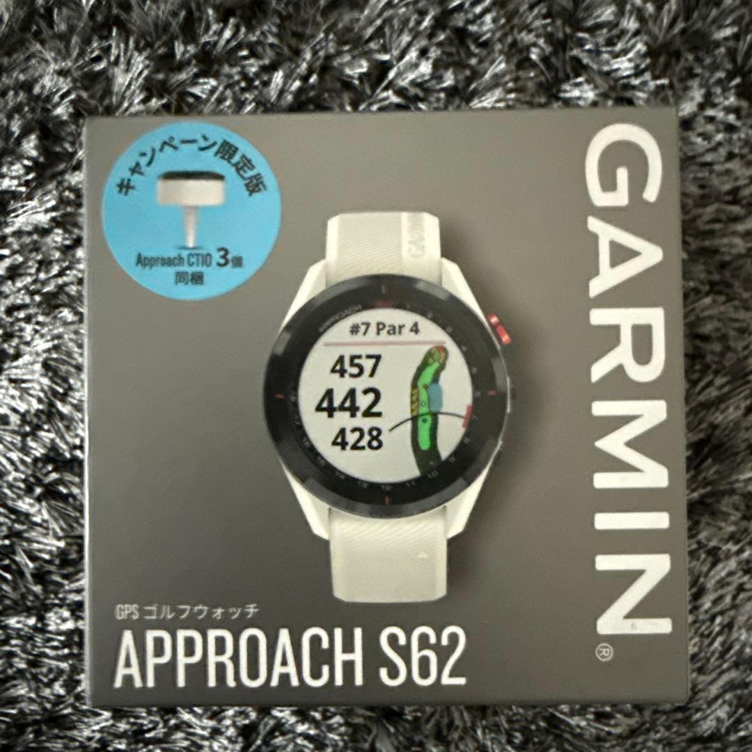 GARMIN GPS ゴルフウォッチ APPROACH S62 充電器無し