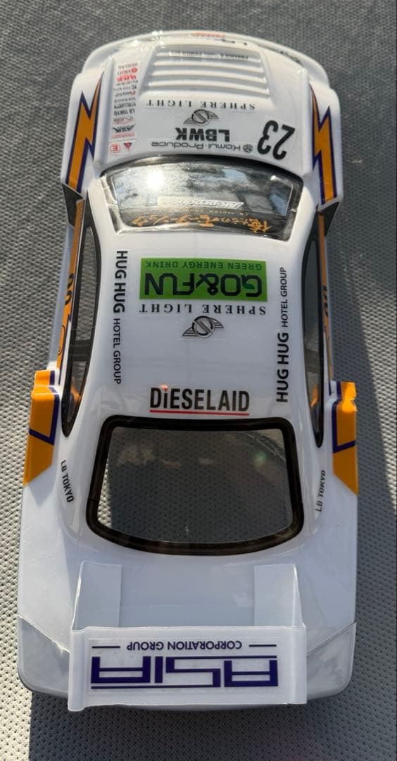 S15 シルビアシルエット　ラジコンボディ