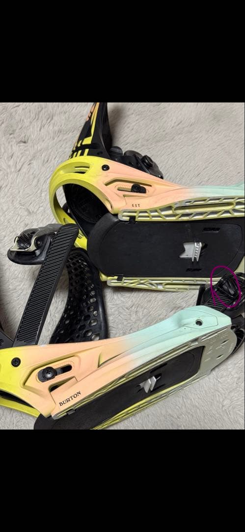 Burton Malavita EST メンズ ビンディング Lサイズ
