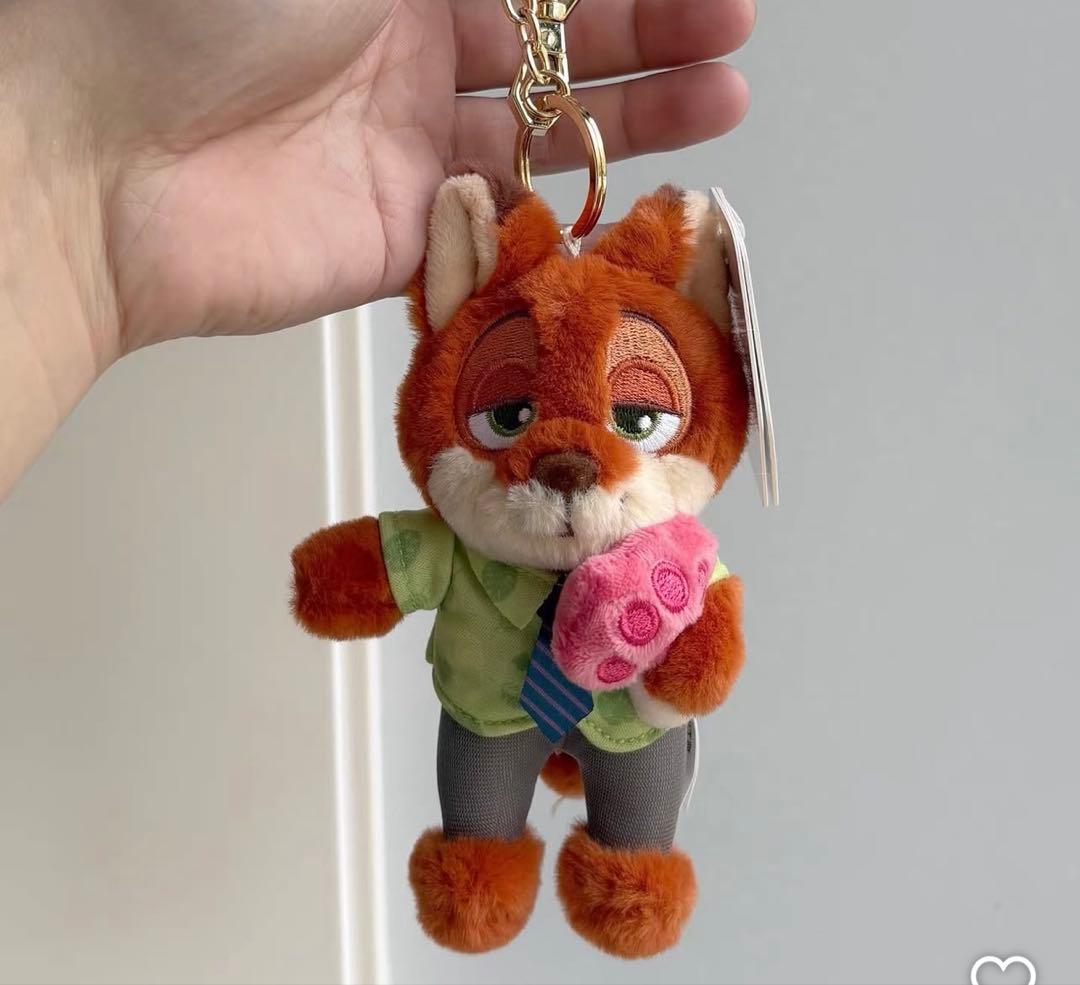 ズートピア キーホルダー3点セット ニック・ジュディ・クロウハウザー 新品未使用