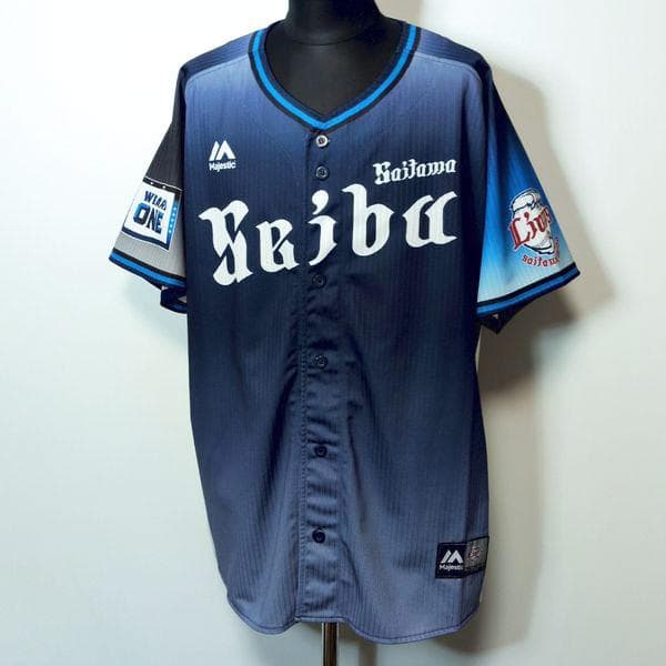 隅田知一郎 西武ライオンズ ビジター レプリカユニフォーム XL #16 NPB