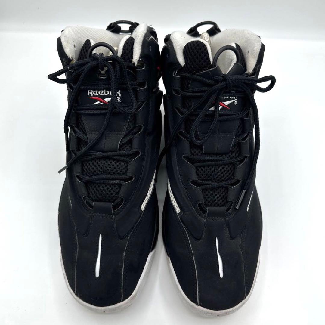 【Reebok】THE BLAST ハイカットスニーカー【28cm】黒×白