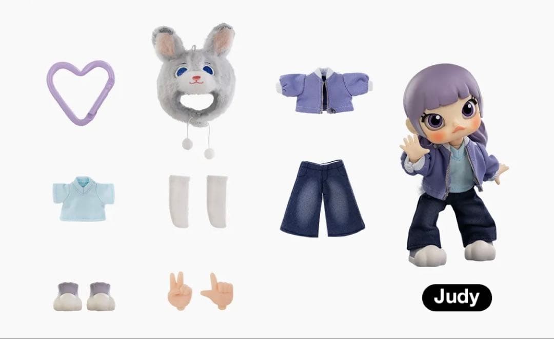 MOLLY Zootopia ズートピア アクションフィギュアJudy ジュディ