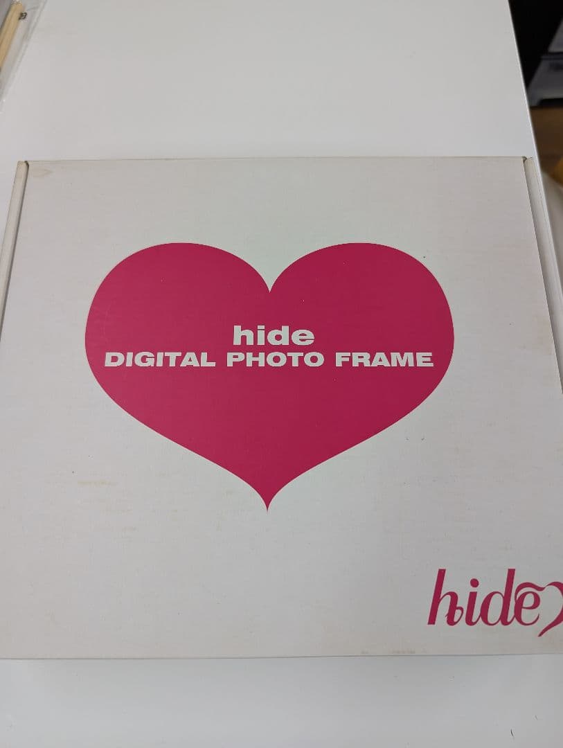 【新品未使用】XJAPAN Hide イエローハート デジタルフォトフレーム