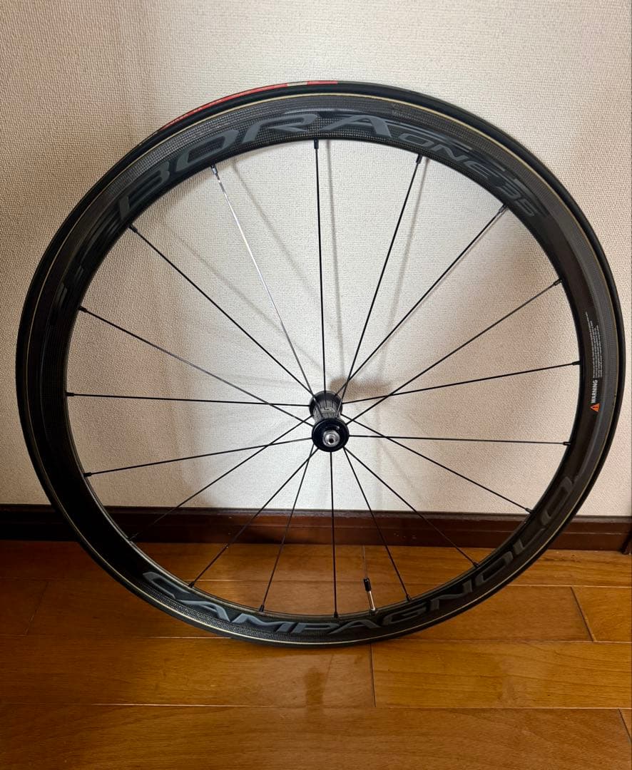 美品。Campagnolo BORA ONE 35 チューブラー　シマノ用