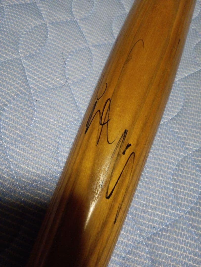 ミズノ！オリックス時代 イチローサイン入り実使用バット