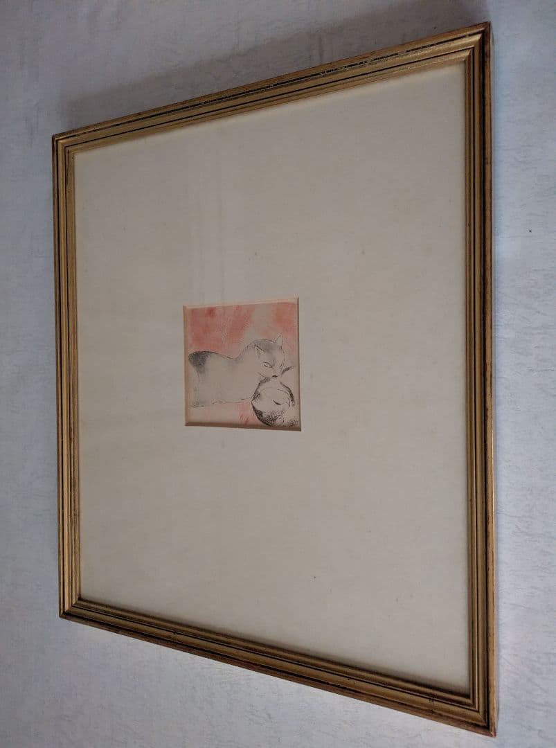 ＡAマリ―・ロ―ランサンの多色摺り銅版画