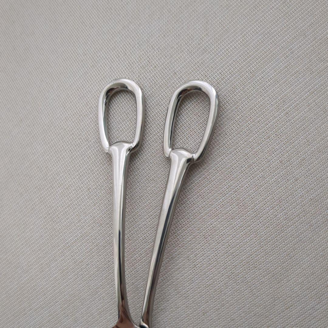 【未使用品】HERMES　アトラージュ　ティースプーン　2本セット　カラトリー