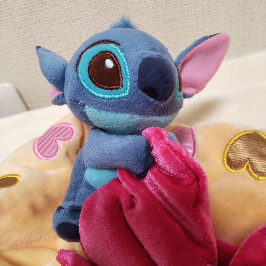ディズニーストア スティッチ&エンジェル ティッシュカバー バレンタイン