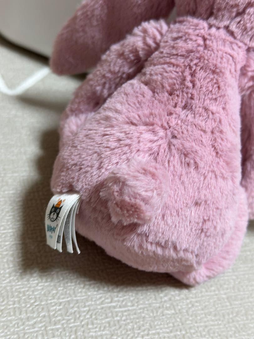 大幅値下げ　ジェリーキャット うさぎ ぬいぐるみ ピンク　S