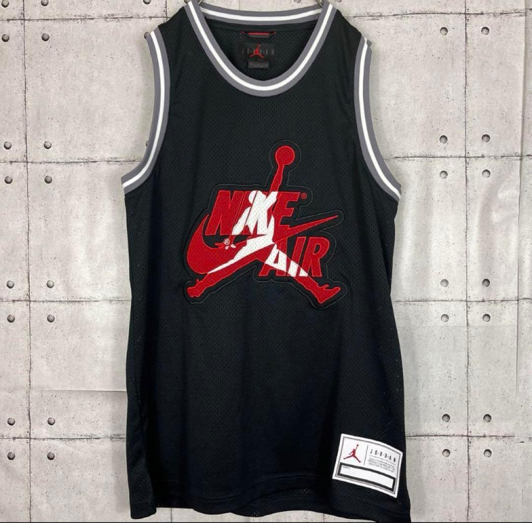Nike Air Jordan メッシュタンクトップ ブラック