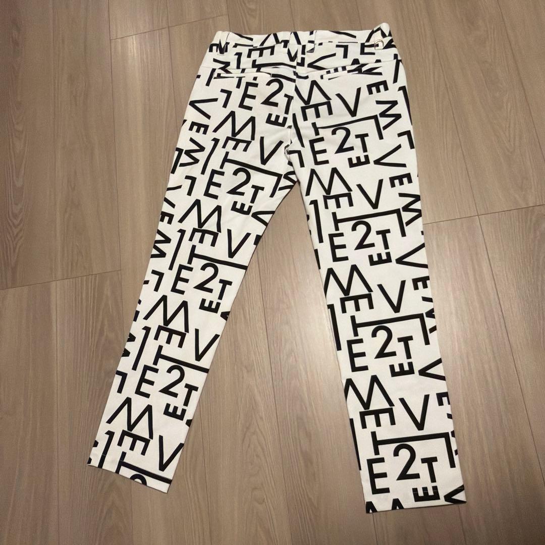 メンズ スリムフィットパンツ ホワイト