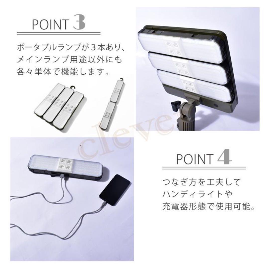 新品・未使用　ピース パーク 照明 ハイ ルーメン ソーラー ライト 大型 無骨