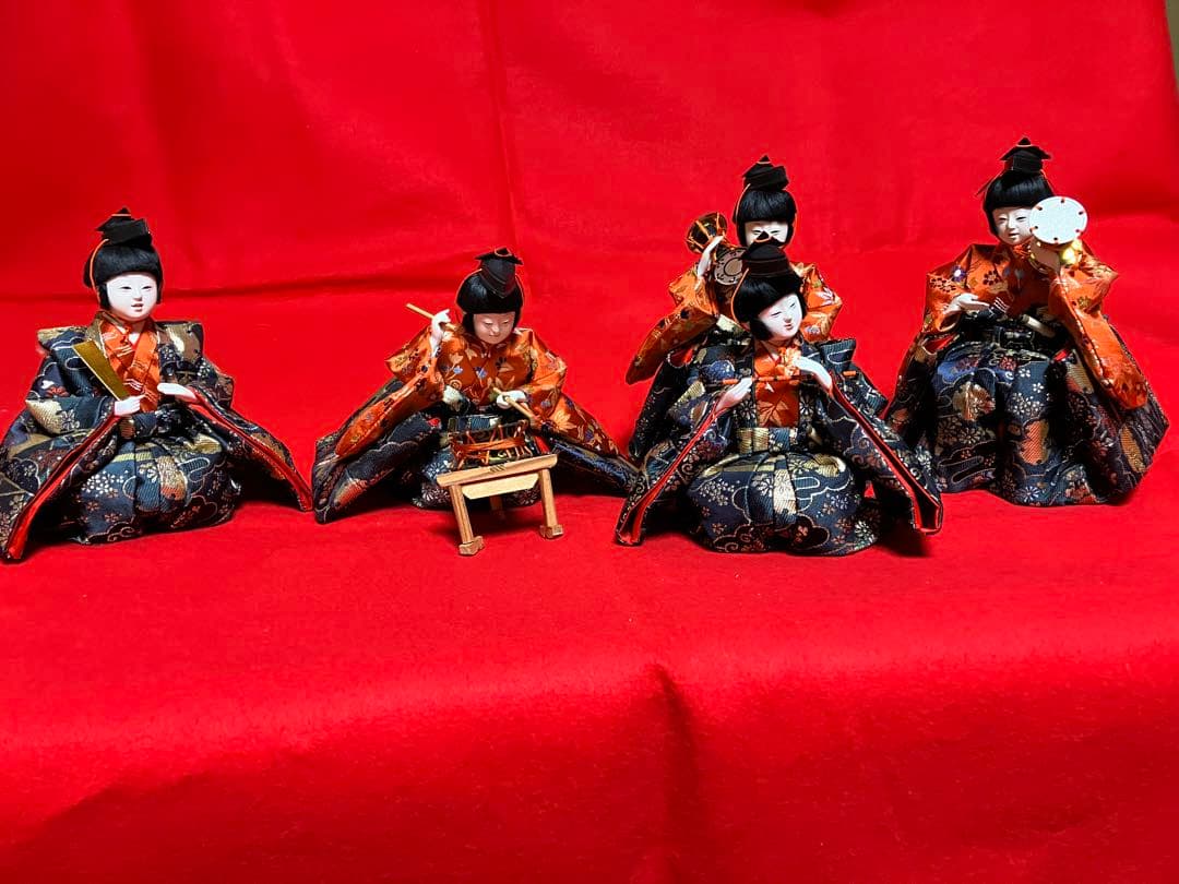 15人7弾飾り 雛人形 京製雛 桃の節句 ひな祭り