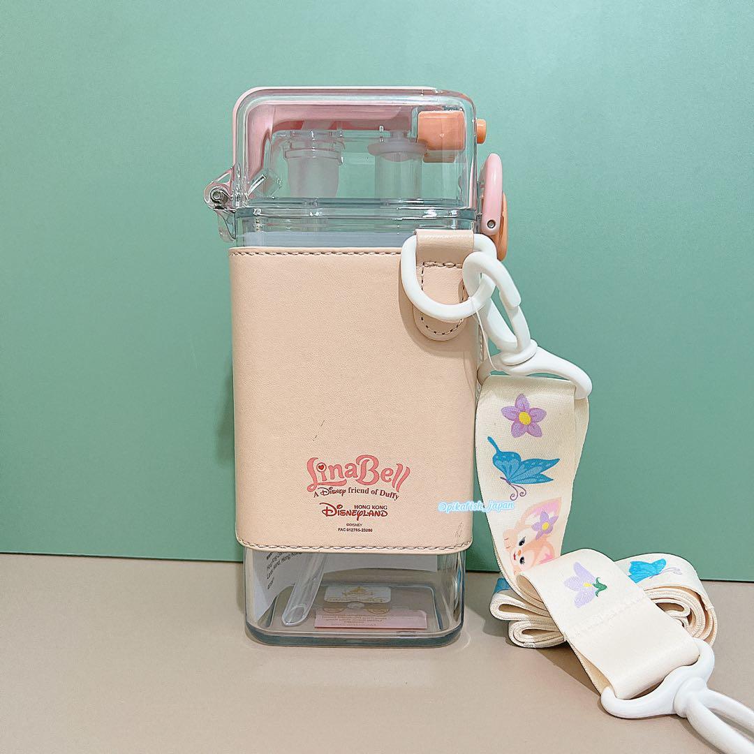 【現地購入☆正規品】リーナベル ストローカップ　ストラップ付　香港ディズニー