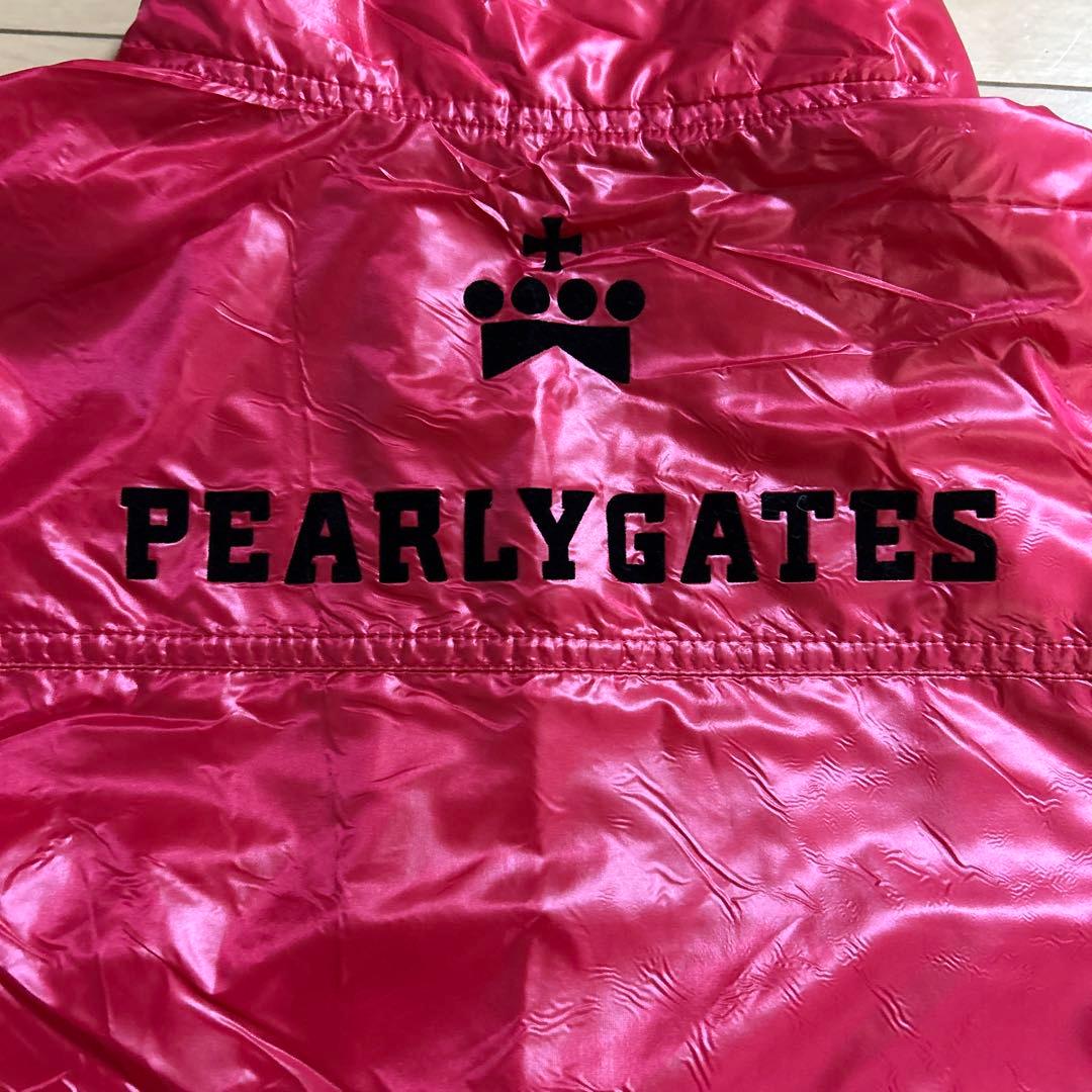 PEARLY GATES リバーシブルジャケット　レッド&ネイビー サイズ5