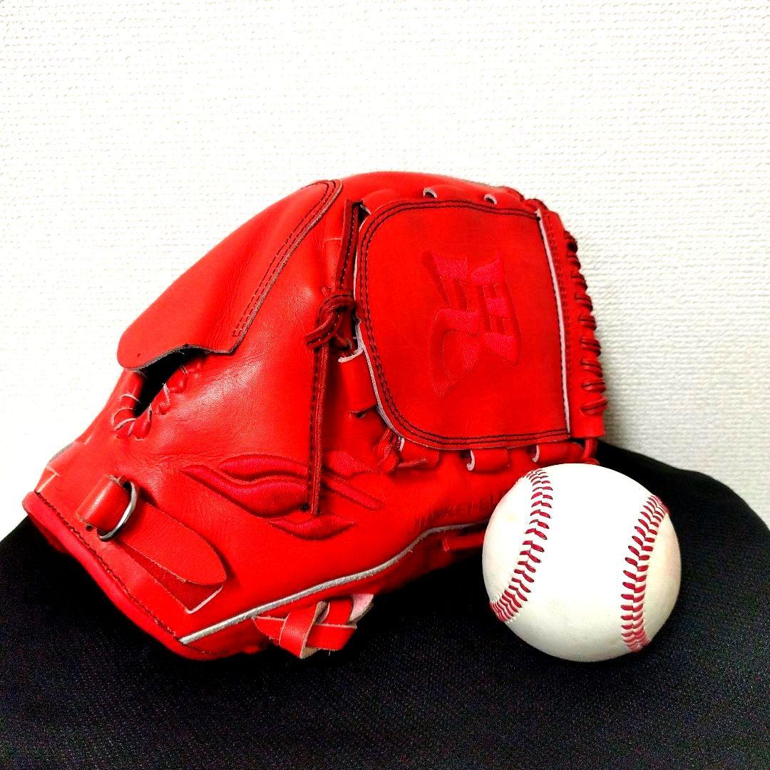 047 ジュンケイ 極美品 硬式 投手用グローブ