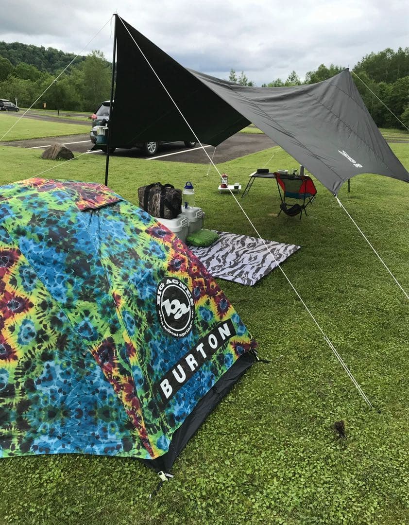 【送料込】DOD いつかのタープ　黒　ソロキャン