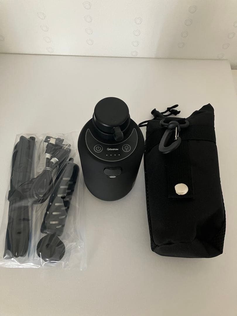 GreeShow 電動式携帯浄水器 GS-2801予備交換用カートリッジ付き