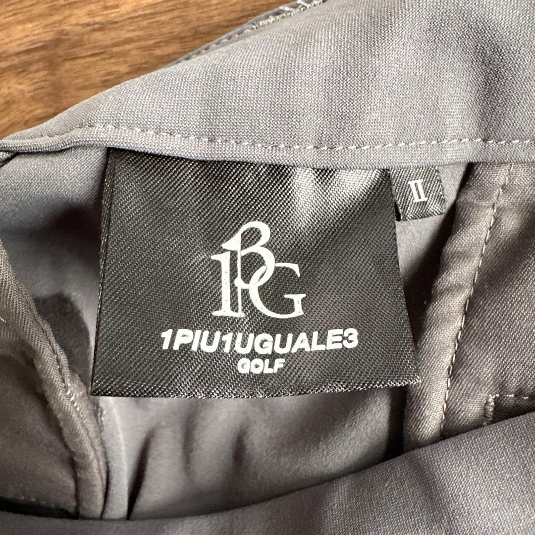 【美品】1PIU1UGUALE3 GOLF レディースプリーツスカートグレー