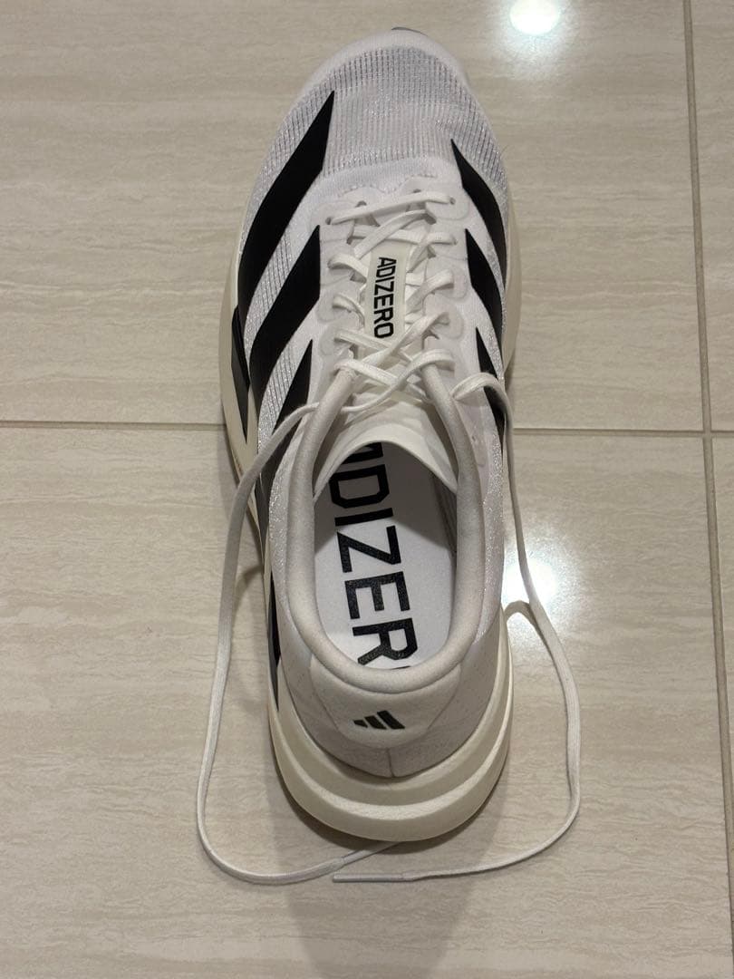 adidas アディゼロ evo sl 28cm 走行約48km メンズ