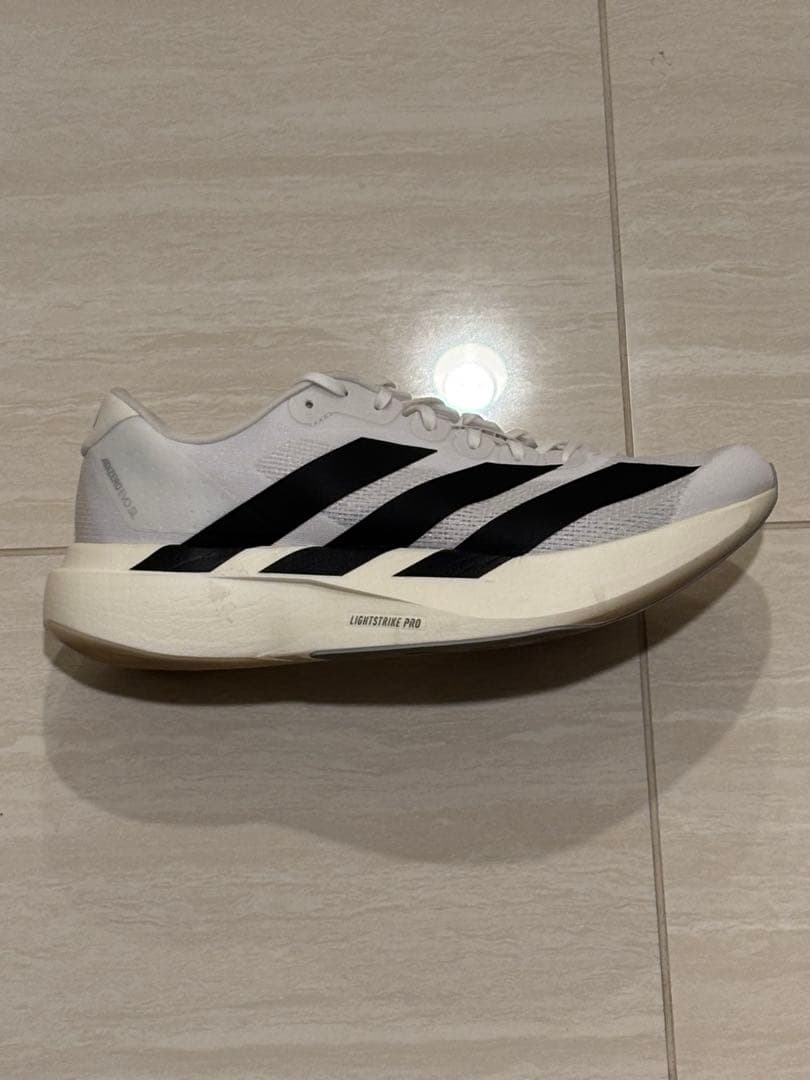 adidas アディゼロ evo sl 28cm 走行約48km メンズ