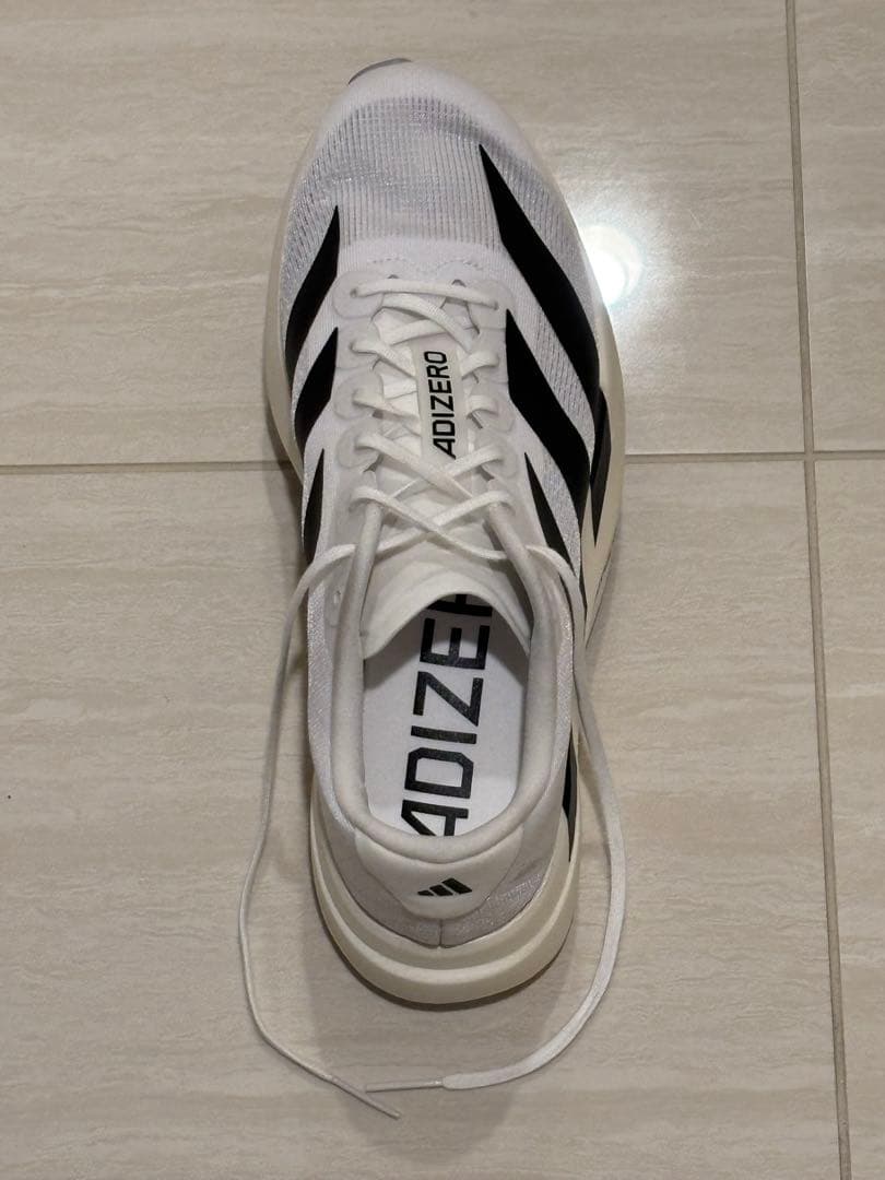 adidas アディゼロ evo sl 28cm 走行約48km メンズ